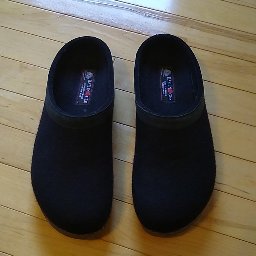 Haflinger Wool Clogs, Men's 10.5, EUR 44, EUC